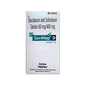 SoviHep D Софосбувир + Даклатасвир Zydus