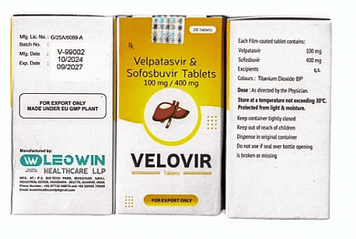 Velovir Софосбувир и Велпатасвир