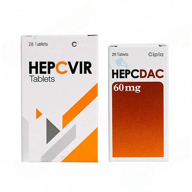 Hepcvir Hepcdac Софосбувир + Даклатасвир Cipla