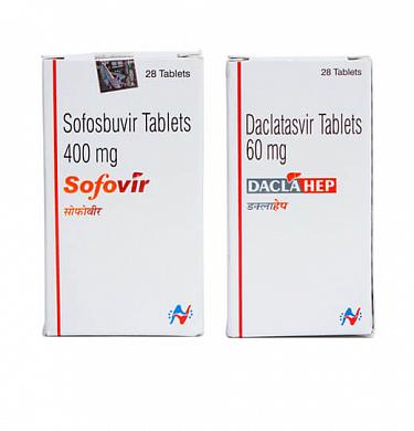 Sofovir Daclahep Софосбувир + Даклатасвир Hetero labs ltd