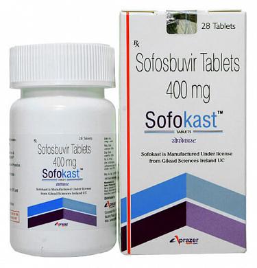 Sofokast Софосбувир Aprazer Natco Pharma